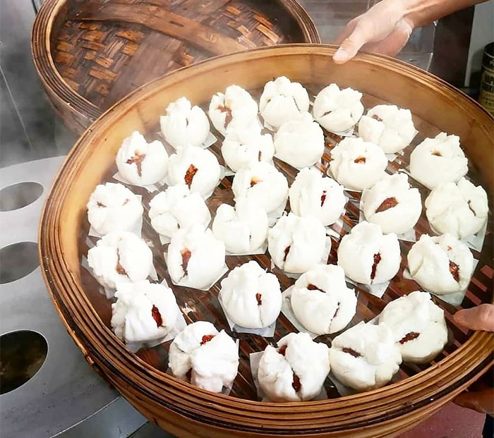 Char Siu Buns at Chung Ying