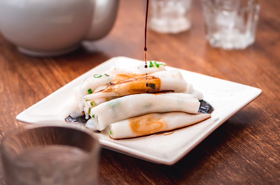 Spring Onion Cheung Fun at Chung Ying Spring Onion Cheung Fun at Chung Ying