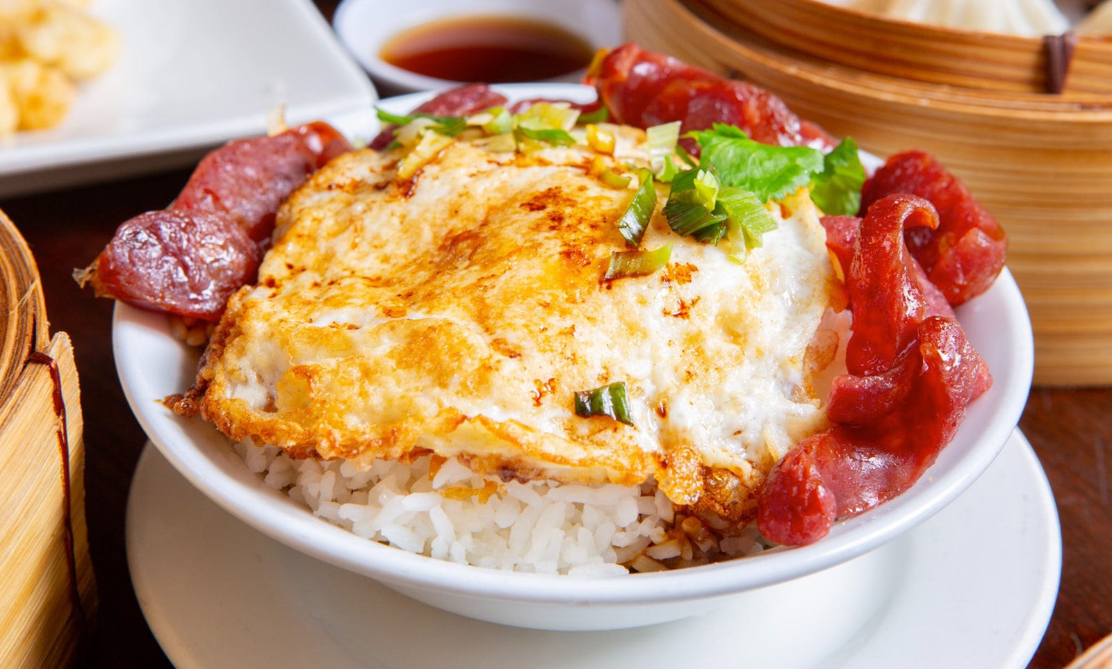 Fried Egg & Preserved Sausage Rice