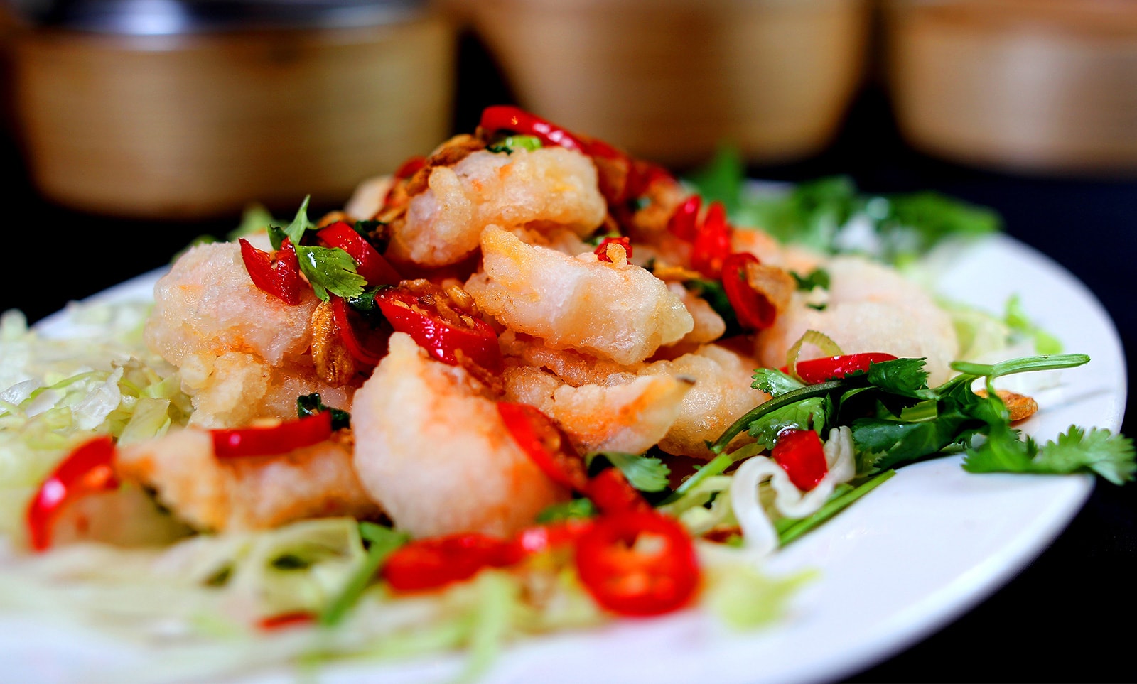 Salt & Chilli King Prawns 椒鹽蝦球